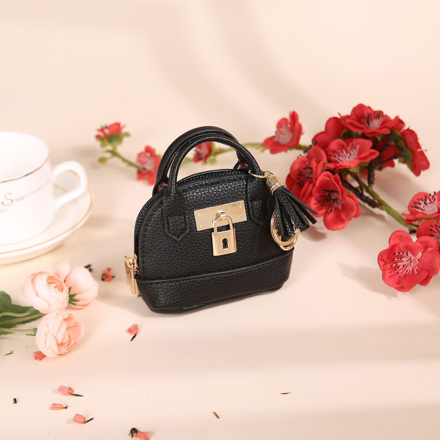 Women's Creative Coin Simple Cute Bag Keychain