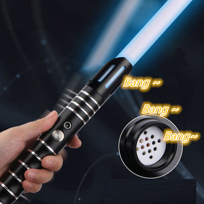 Espada láser de sable de luz de metal RGB, juguetes, sable de luz, barra de luz, regalos para niños