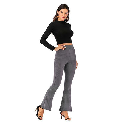 Leggings de mujer, pantalones de cintura alta, pantalones de cuero de felpa para mujer