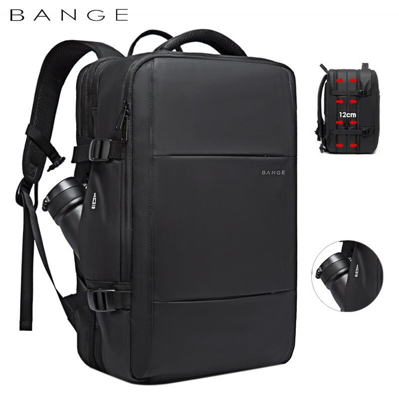 BANGE Expandable Travel & Business Backpack