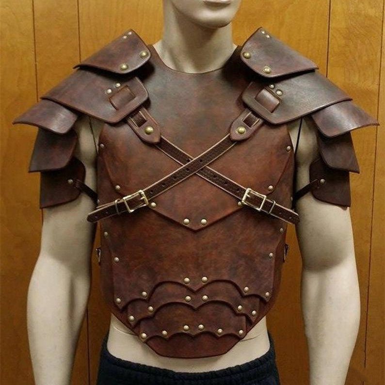 Men's Leather Bondage Jackets Multiple Straps Binding Bras - BAGMODA