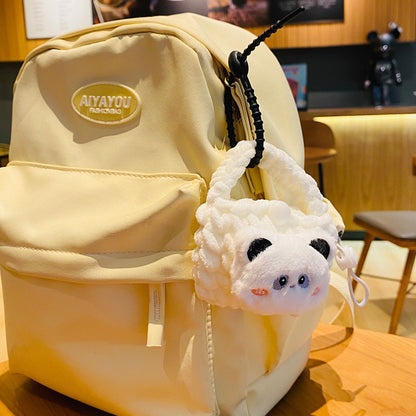Colgante creativo de bolso para auriculares de punto Capabala