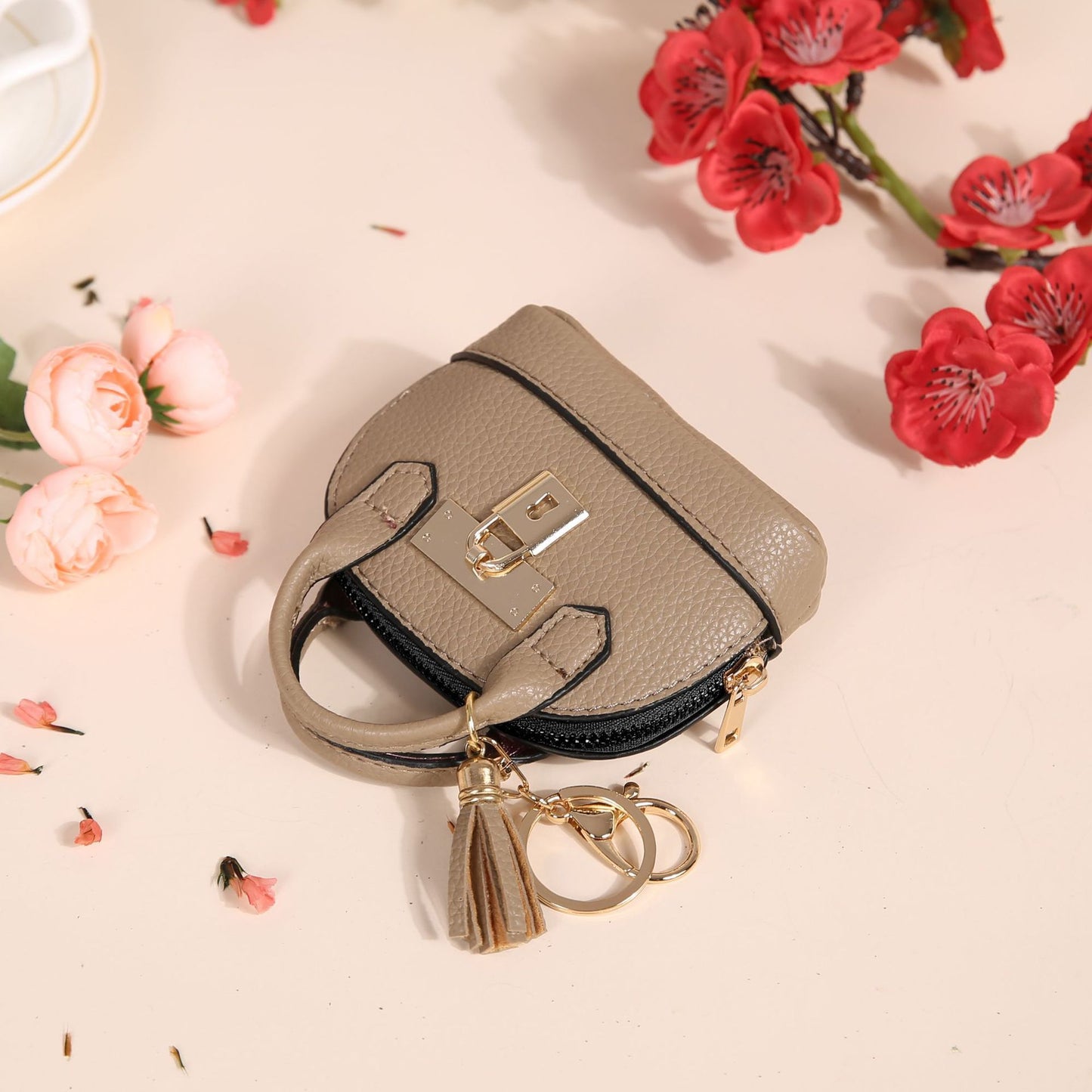 Women's Creative Coin Simple Cute Bag Keychain