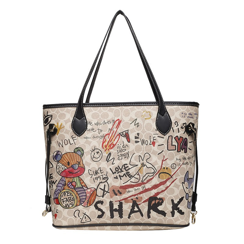 Cartoon Bear Graffiti - BAGMODA