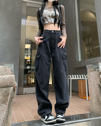 Pantalones anchos y holgados de moda para mujer