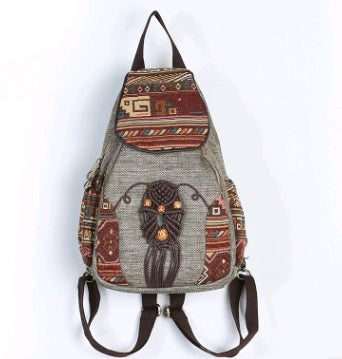 MoonGate Retro Canvas Backpack