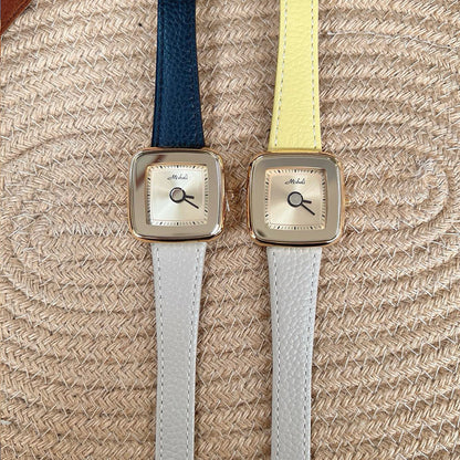 Reloj retro elegante y brillante con correa magnética resistente al agua