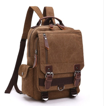Mochila de viaje de lona de moda para exteriores