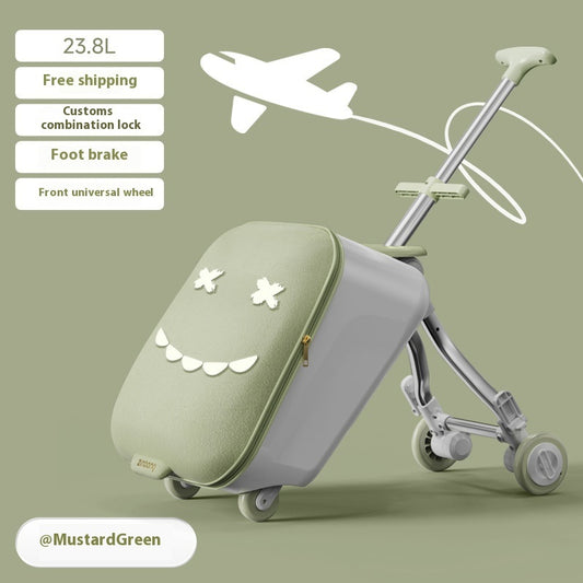 Children's Riding And Boarding Machine Trolley Case