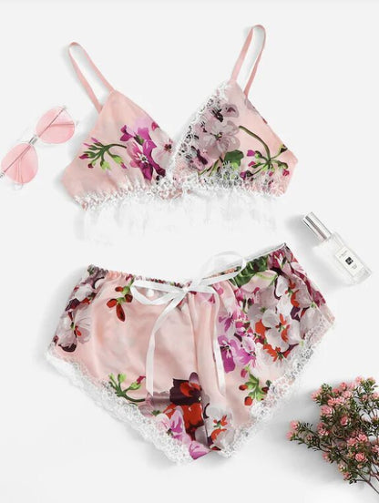 Conjunto de lencería íntima Boho Wireless