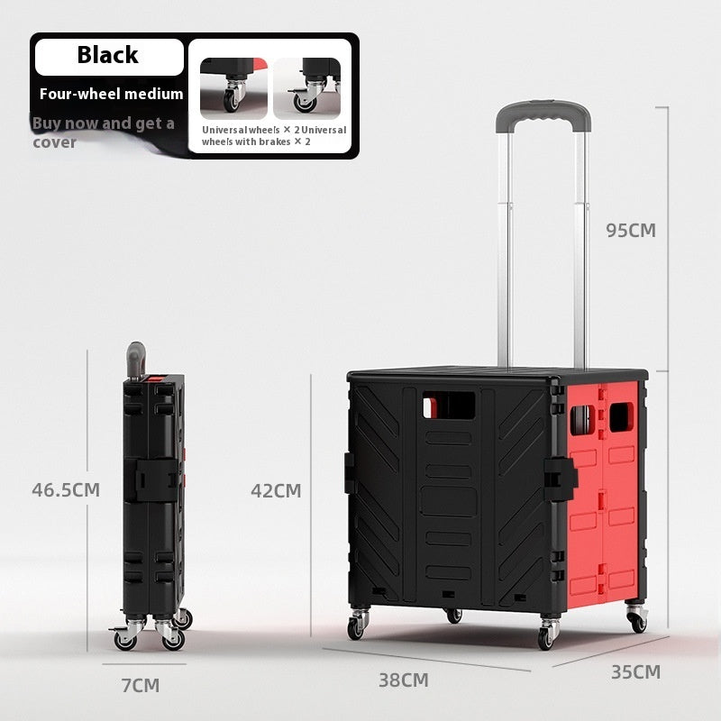 Shopping Luggage Trolley Express Trolley Foldable Shopping
