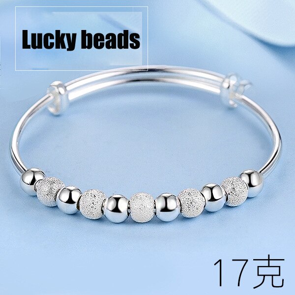 3 Style New silver Color Lucky Charm Bracelet Cuff Bracelets For Women Bangles Fashion Jewelry