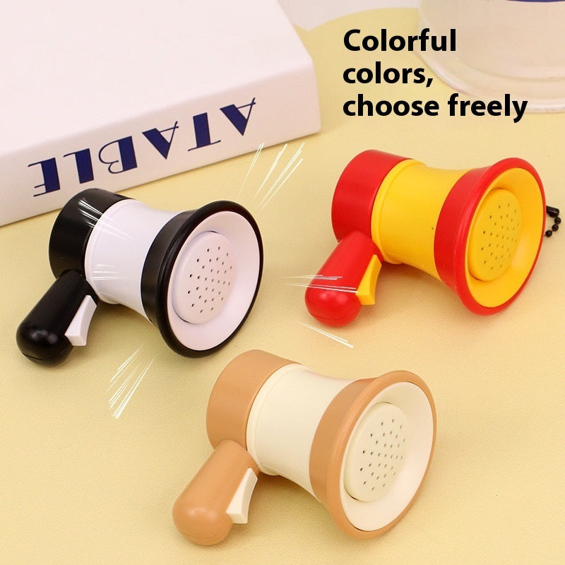 Mini Recording Small Horn Keychain