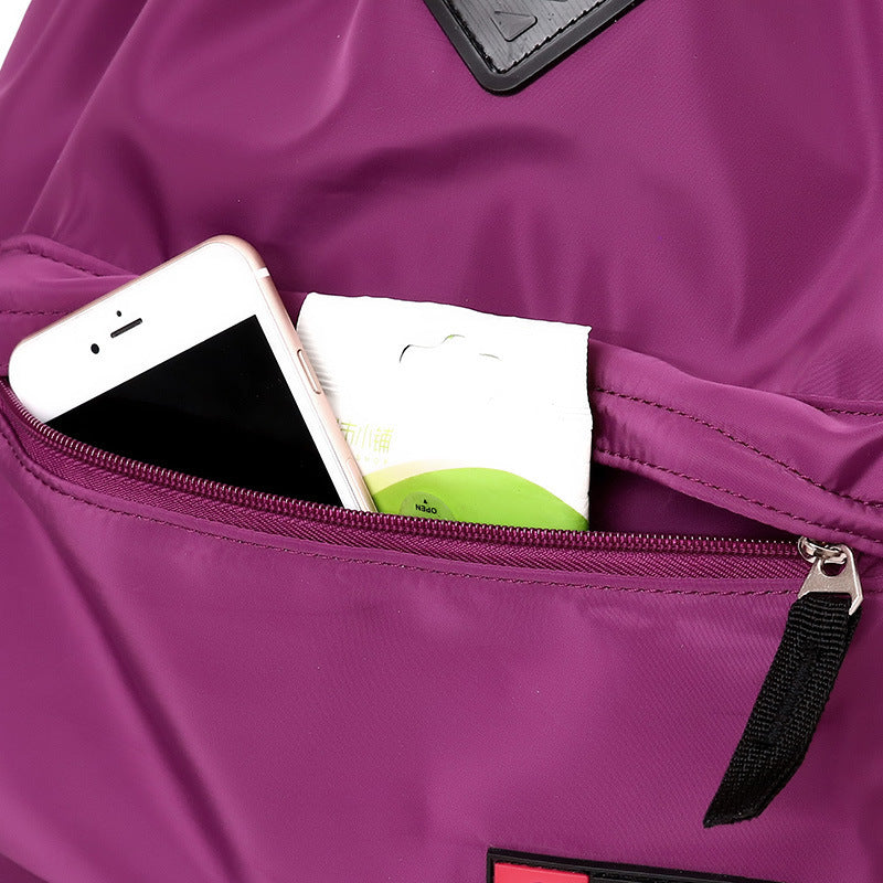Drawstring travel backpack