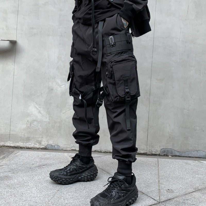 Functional Leggings Casual Pants Overalls Men - BAGMODA