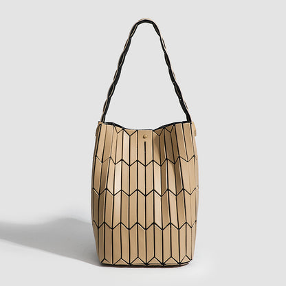 Geometrische Rhombus Farblich passende Umhängetasche