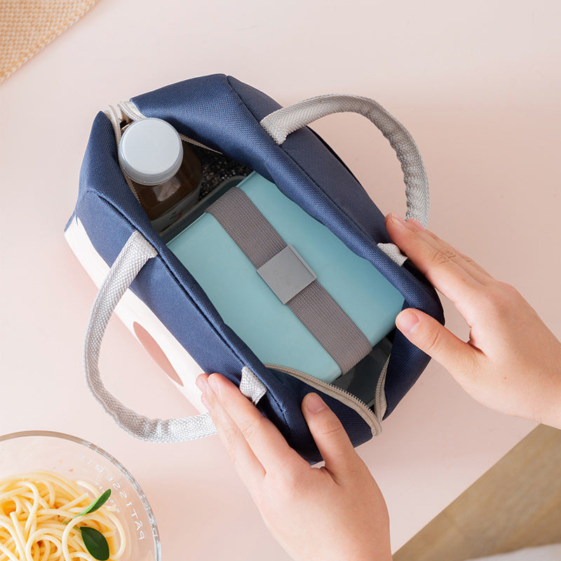 Simple Portable Insulated Lunch Box Bag