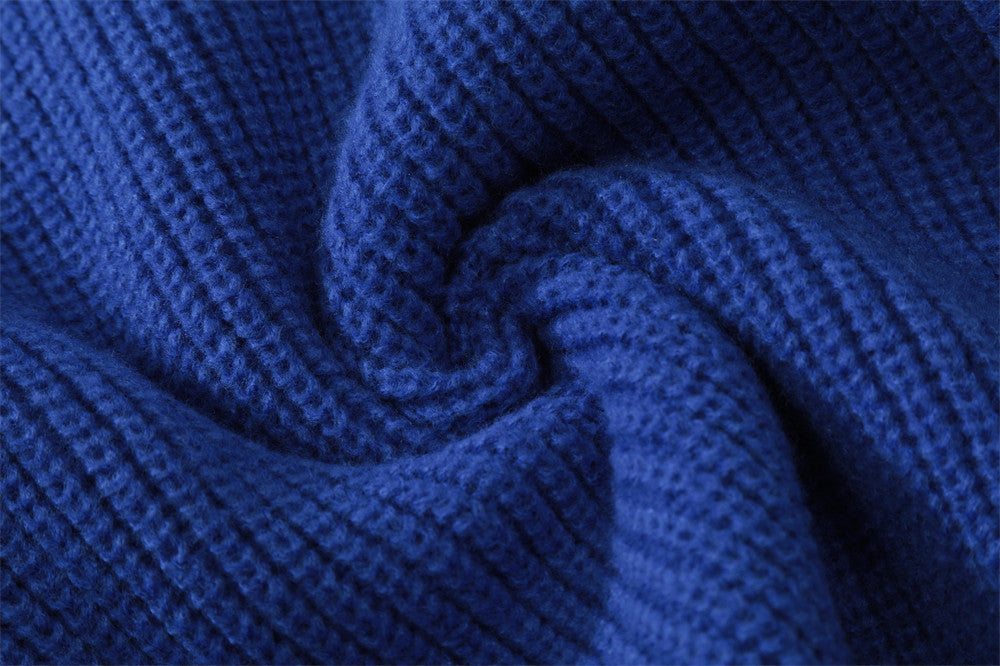 Men's Design Loose Twist Knit Pullover Sweater