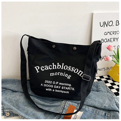 RetroCharm Canvas Tote - BAGMODA