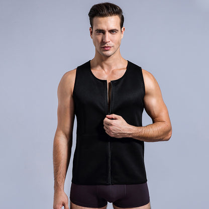 Men's Sweaty Sports Belly Shapewear European Version