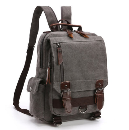 Mochila de viaje de lona de moda para exteriores