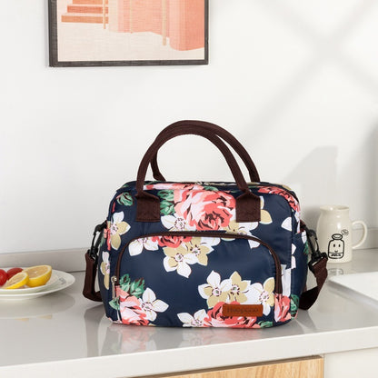 Bolsa de almuerzo portátil con aislamiento de tela Oxford para exteriores
