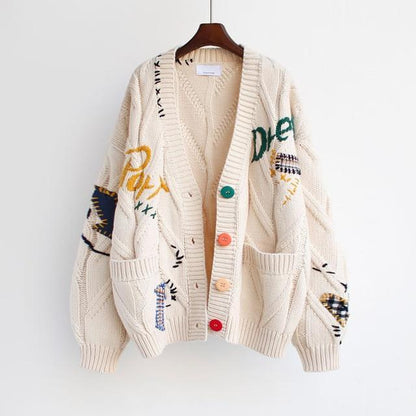 Chaqueta tipo cárdigan para mujer
