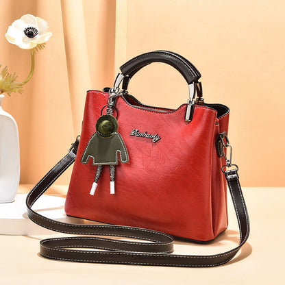 Einfache Retro Kleine Handtasche Damen