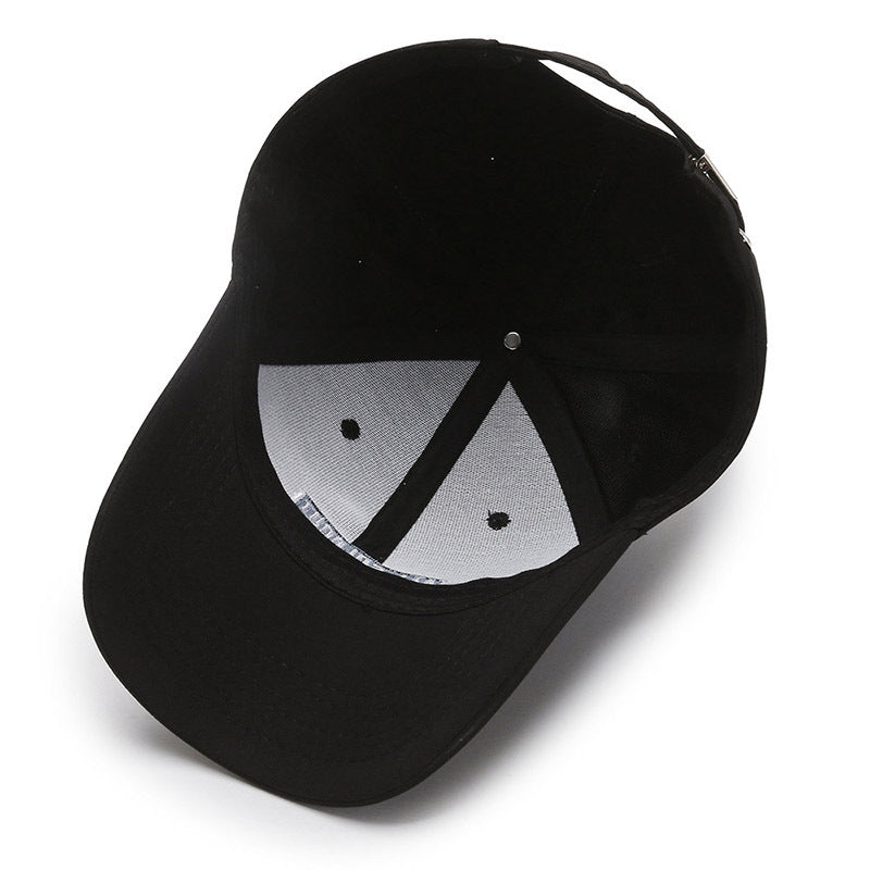 Men's Korean-style Trendy Spring And Autumn Sun-poof Peaked Cap
