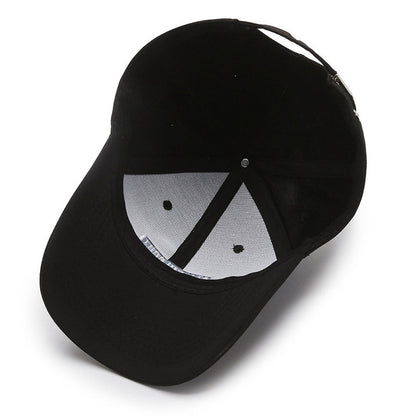 Gorra con visera abullonada de estilo coreano para hombre, moderna, para primavera y otoño.