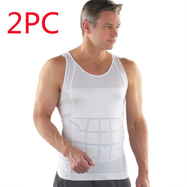 Men's Shapewear For Abdomen Shaping Tight Waist Sports Vest - BAGMODA