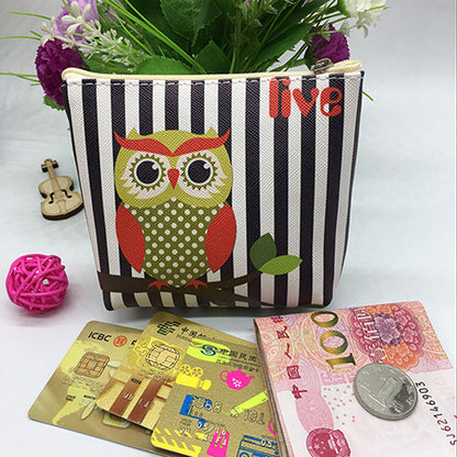 Damen Kinder Student Brieftasche Münztasche Aufbewahrungstasche PU Tasche