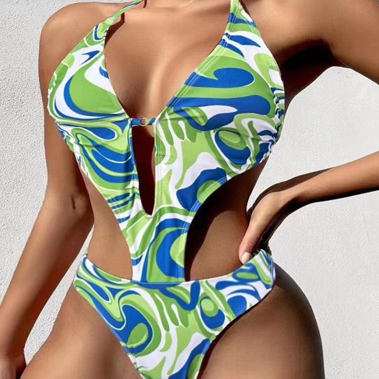 Swimsuit Bikini Printed