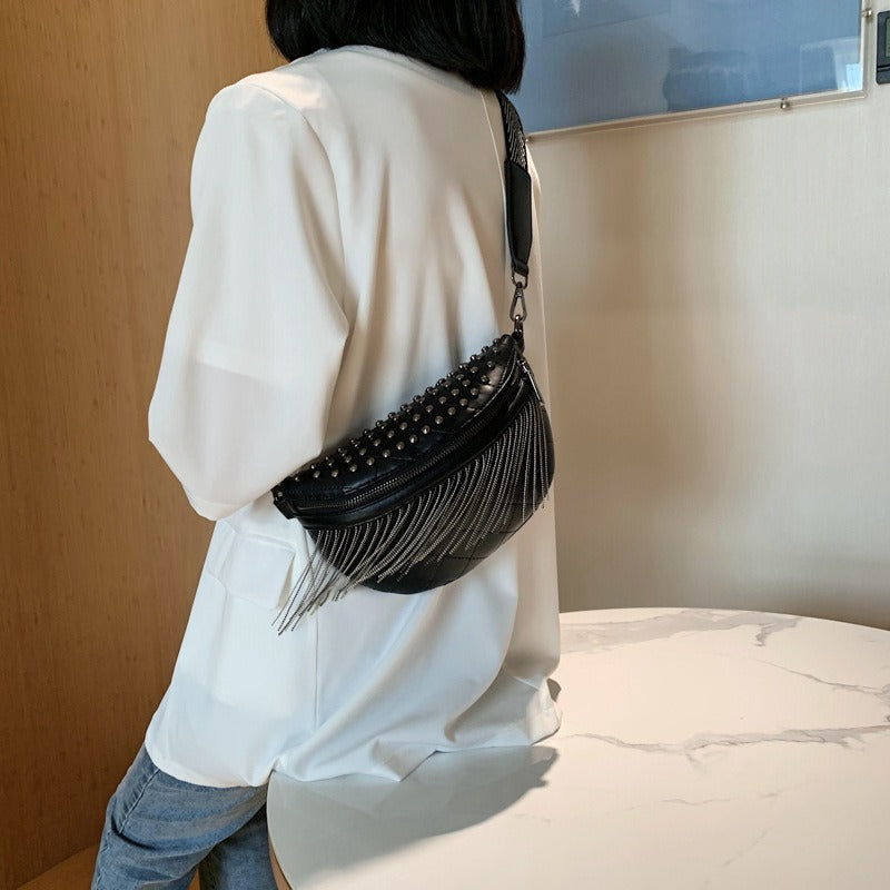 CrossBody Rivet Casual Shoulder Bag