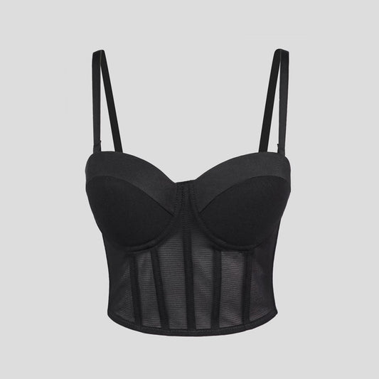 Mesh Breathable Inner Layer and Multi-Dopamine Sexy Strapless