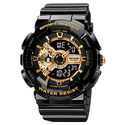 Reloj para hombre, informal, resistente al agua, luminoso, para exteriores.