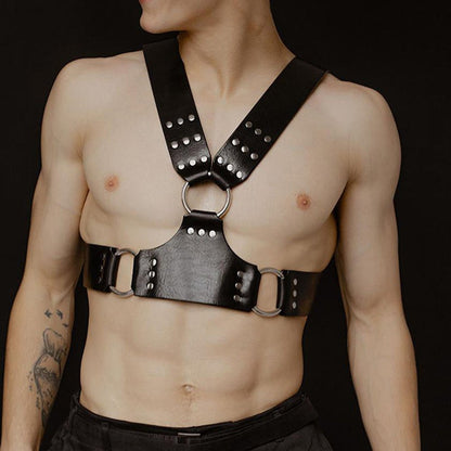 Men's Fashion Casual Minimalist Leather Straps - BAGMODA