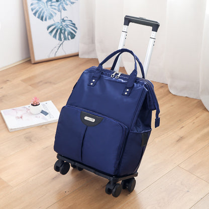 Bolsa de viaje plegable, impermeable, ligera y multifuncional.