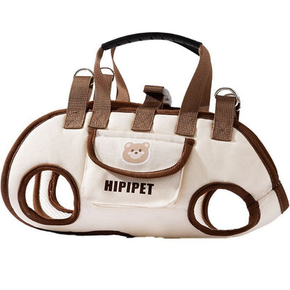 Bolso bandolera portátil para mascotas, perros pequeños, gatos