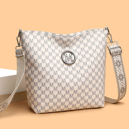 Women's Soft Leather Retro Shoulder Bag