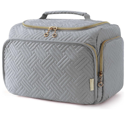 Neceser de viaje para cosméticos, portátil, impermeable, con gancho