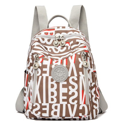 Mochila escolar de tela Oxford de moda