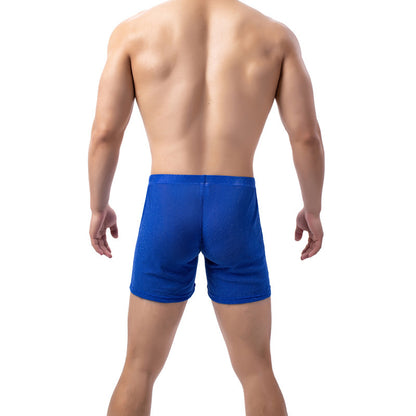 New Men's Leggings Solid Color Fully Transparent Underwear