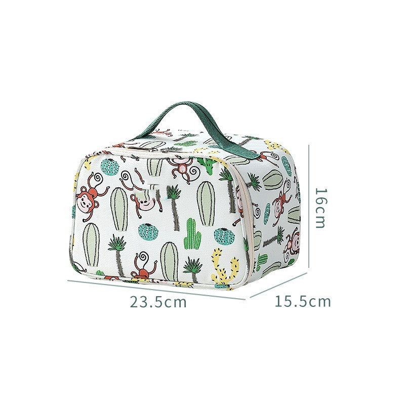 Students Carry Insulated Lunch Bag With Rice Preservation Bag