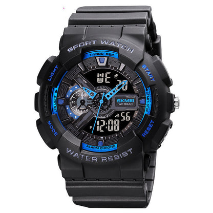 Reloj para hombre, informal, resistente al agua, luminoso, para exteriores.