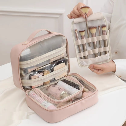 Bolsa portátil de viaje para guardar pintalabios