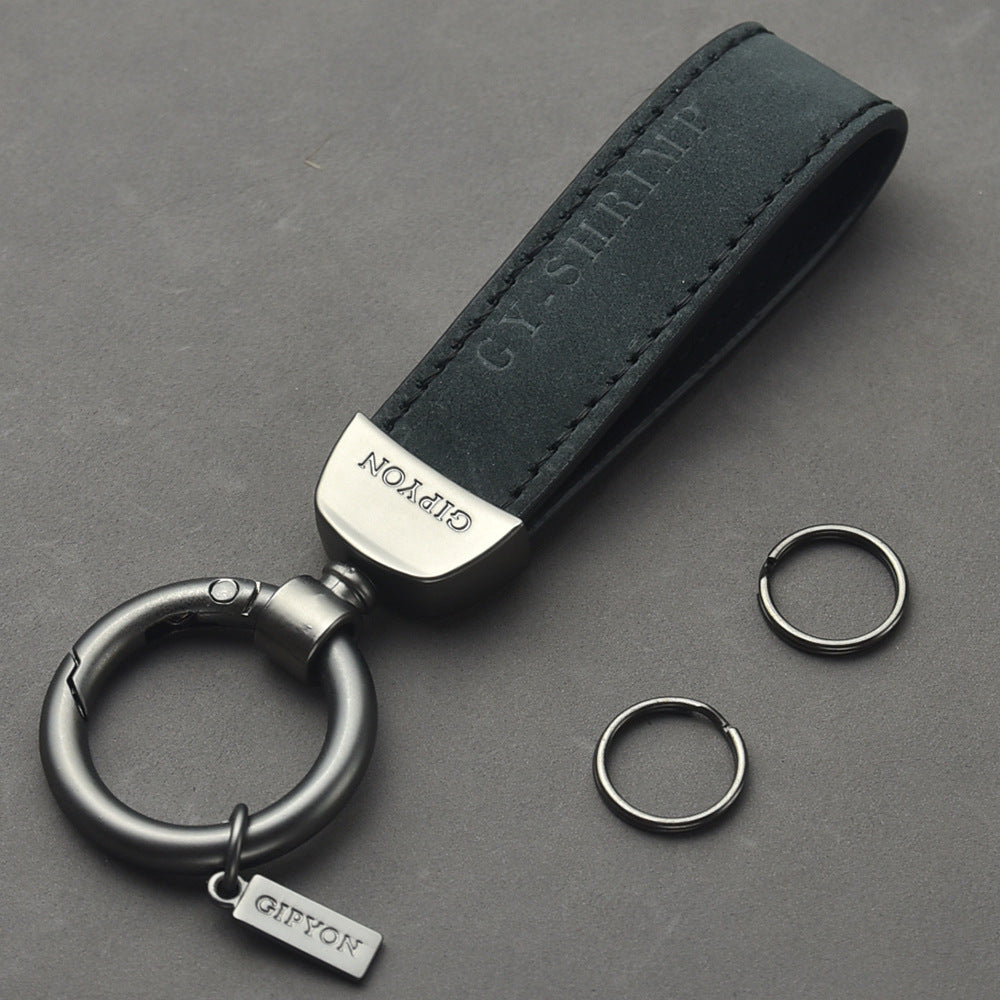 Car Key Ring Genuine Leather Pendant