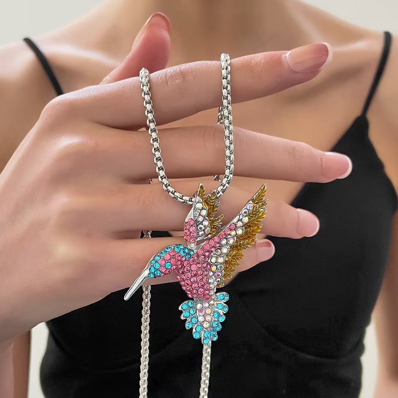 European And American Ladies Creative Bird Necklace