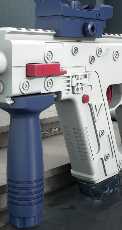 Pistola de agua eléctrica automática de verano, juguete de pistola de agua eléctrica de gran capacidad