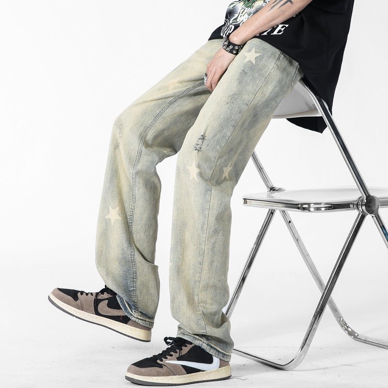 Design Straight Slimming Pants Men - BAGMODA